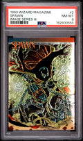 1993 Wizard Magazine Spawn Image Series III Chromium Card #2- PSA Graded 8 NM-MT