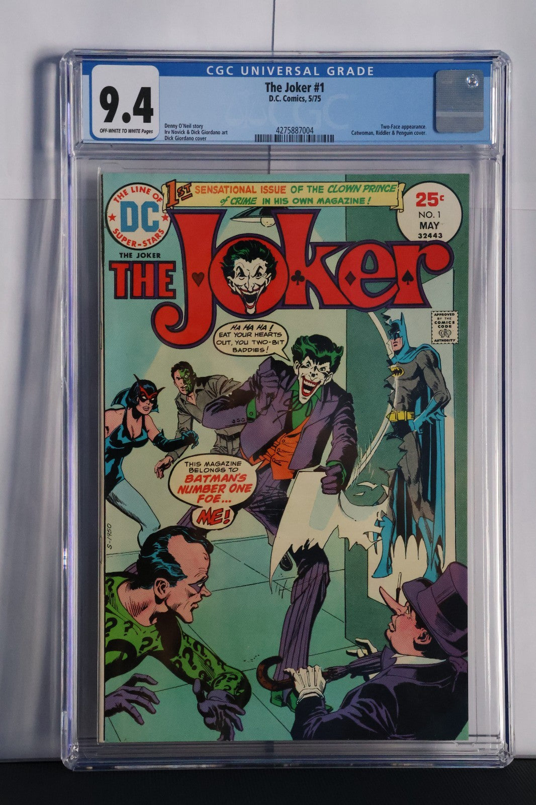 Joker #1 CGC 9.4 1975 4275887004