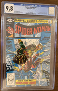 SPIDER-WOMAN #40 CGC 9.8 1st Flying Tiger MARVEL COMICS 1981