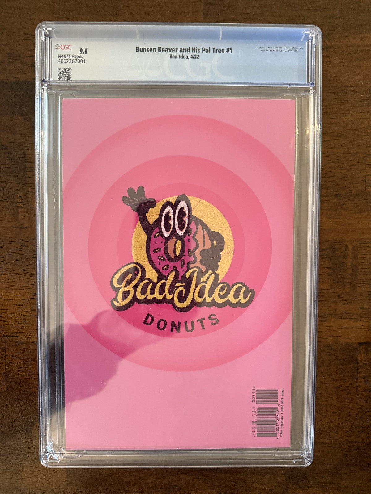 BUNSEN BEAVER AND PAL TREE #1 (BAD IDEA 2022) COMIC CON EXCLUSIVE! SIGNED!