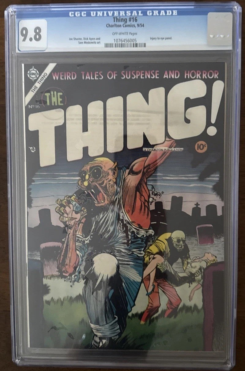 Thing #16 CGC 9.8 1954 1076456005 Rare