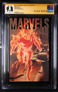 Marvels #1 CGC 9.8 Marvel 1994  SIGNED BY ALEX ROSS Alex Ross Acetate Cover