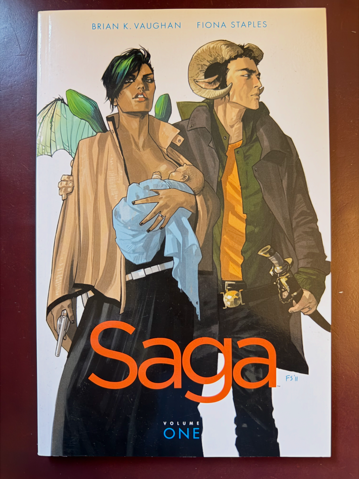 Saga Vol 1 & 2 TPB Trade Paperback Softcover Brian K. Vaughn Staples
