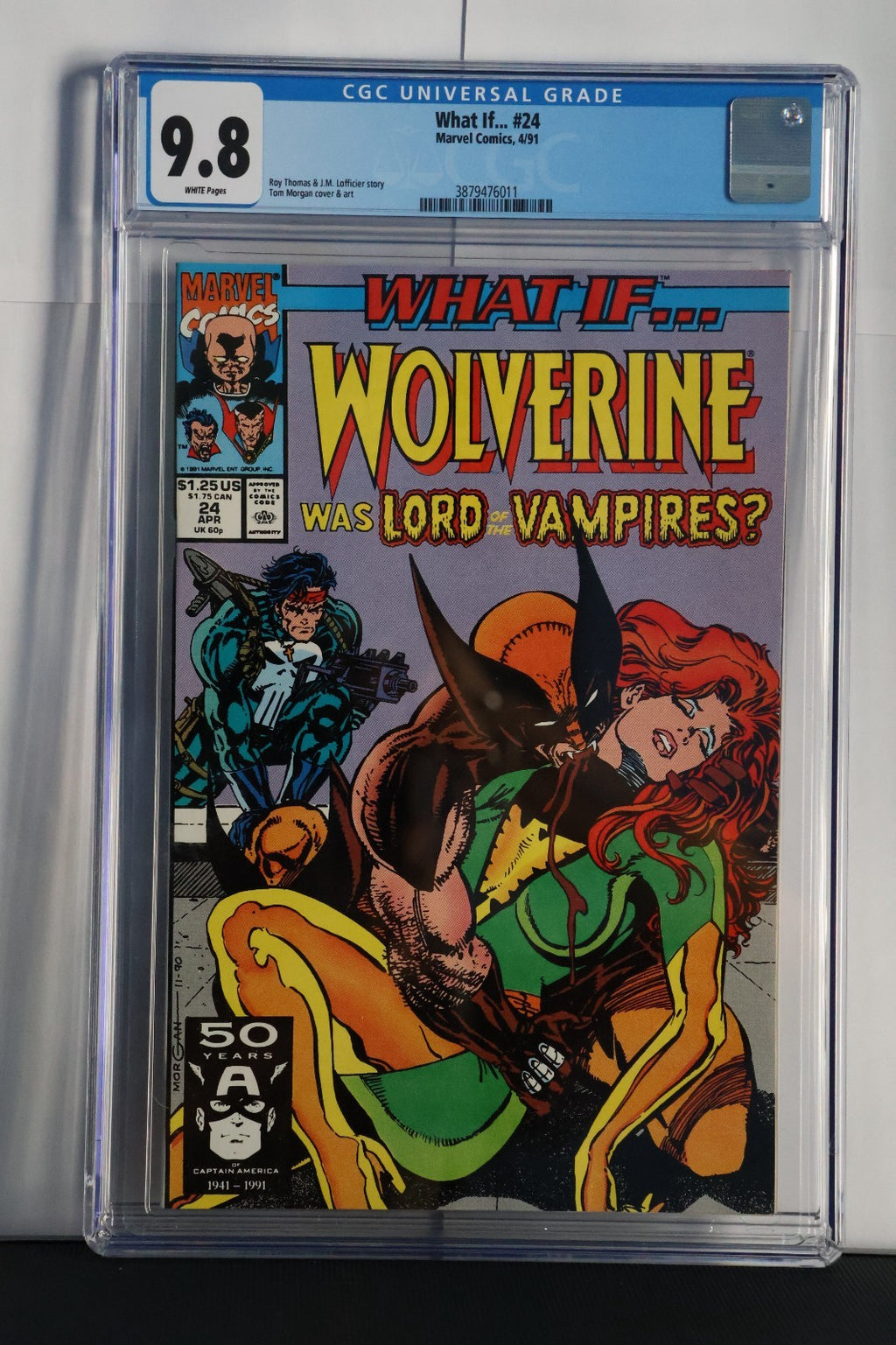 What If Wolverine Was Lord of the Vampires X-Men Comic Book Marvel 1991 CGC 9.8