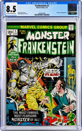 THE MONSTER OF FRANKENSTEIN #1 CGC 8.5 MARVEL COMICS 1973