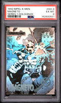 1992 Impel X-Men Magneto Series 1-Hologram #XH-4 PSA 6