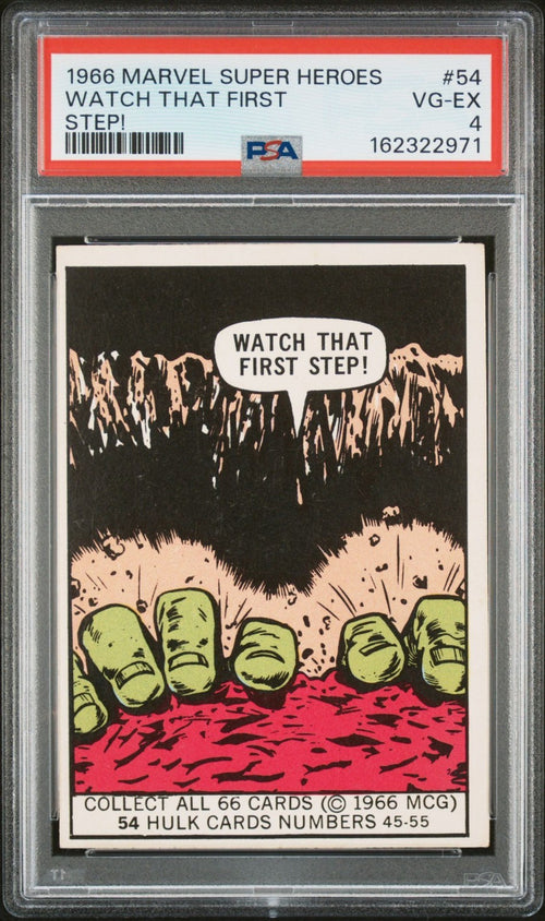 1966 Marvel Super Hero Hulk # 54 PSA 4 Vg- Ex