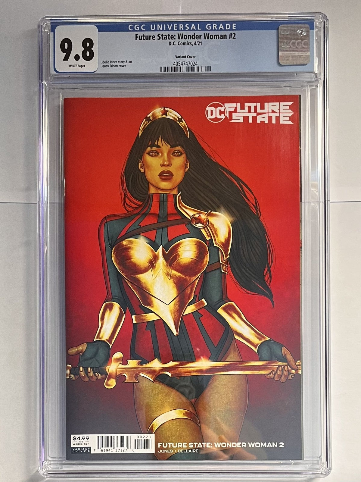 Future State: Wonder Woman #2 Jenny Frison Variant CGC 9.8